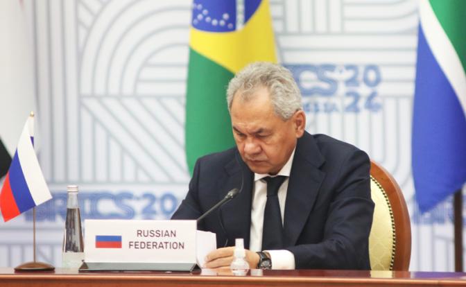 На фото: секретарь Совета безопасности РФ Сергей Шойгу.