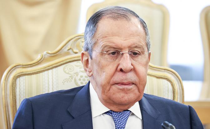 На фото: министр иностранных дел России Сергей Лавров.