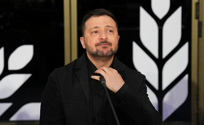 На фото: президент Украины Владимир Зеленский