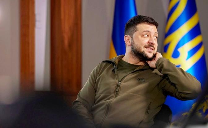 На фото: Владимир Зеленский.