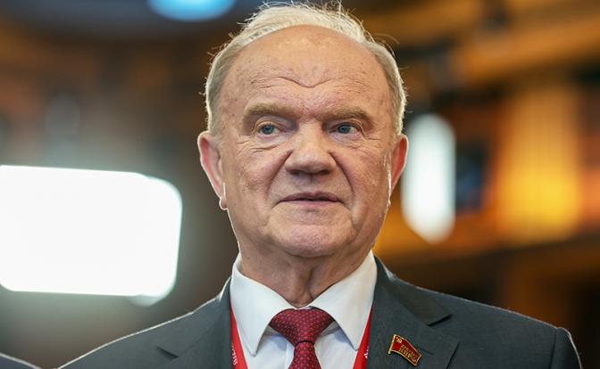 На фото: лидер КПРФ Геннадий Зюганов