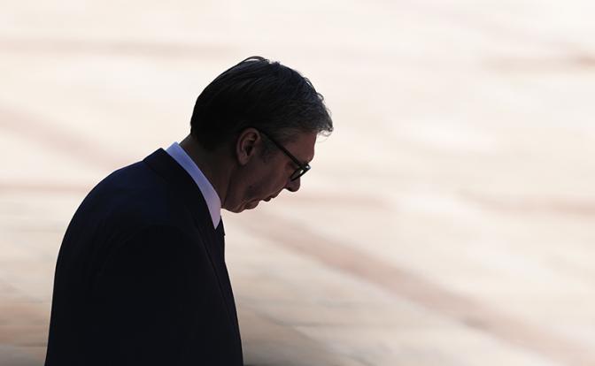 На фото: президент Сербии Александр Вучич