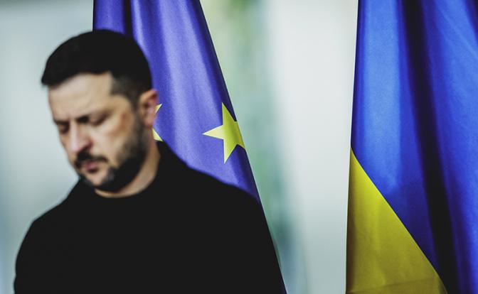 На фото: президент Украины Владимир Зеленский