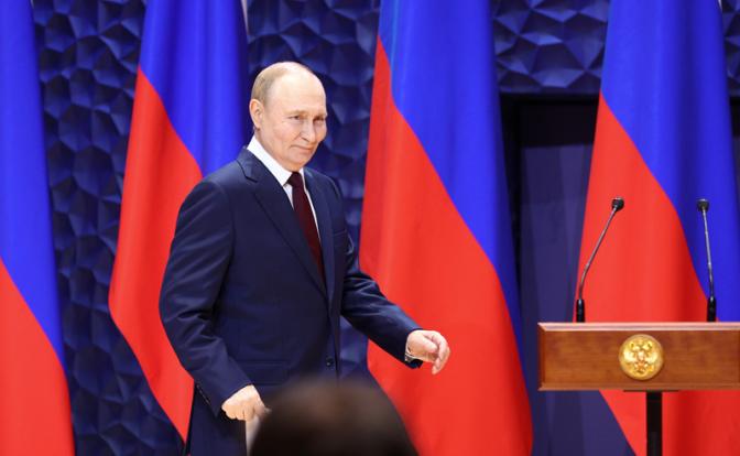 На фото: президент РФ Владимир Путин.