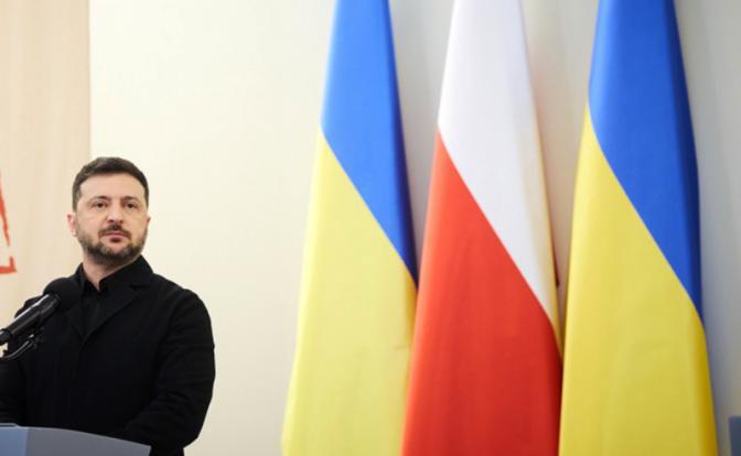 На фото: президент Украины Владимир Зеленский