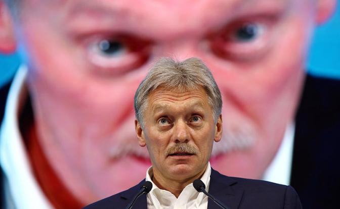 На фото: пресс-секретарь президента РФ Дмитрий Песков.