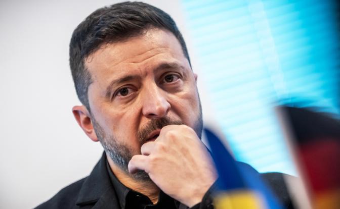 На фото: президент Украины Владимир Зеленский