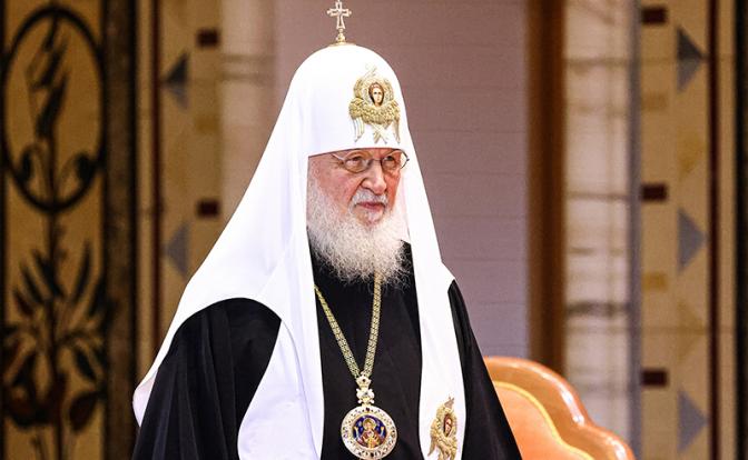 На фото: Патриарх Московский и всея Руси Кирилл