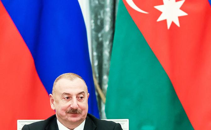 На фото: президент Азербайджана Ильхам Алиев