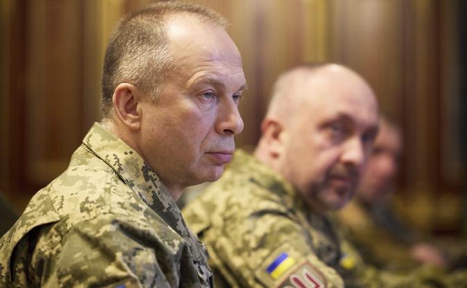 На фото: бывший главнокомандующий Вооруженными силами Украины Александр Сырский.