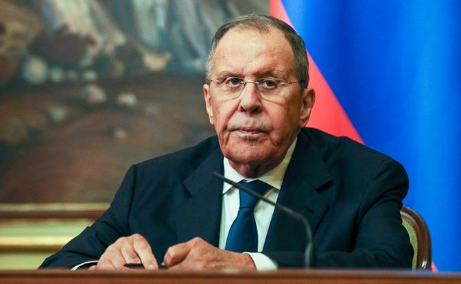 На фото: министр иностранных дел РФ Сергей Лавров.