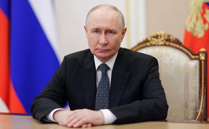 На фото: президент РФ Владимир Путин