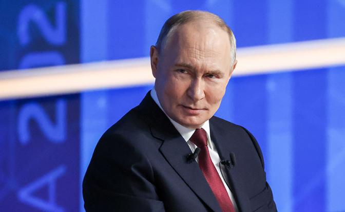 На фото: президент России Владимир Путин.