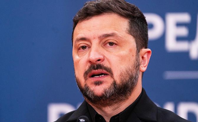 На фото: президент Украины Владимир Зеленский