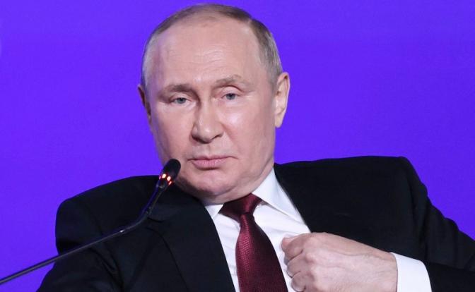 На фото: президент РФ Владимир Путин.
