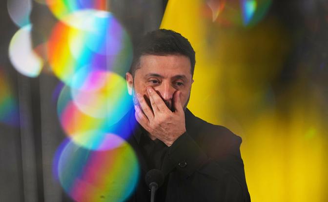 На фото: президент Украины Владимир Зеленский