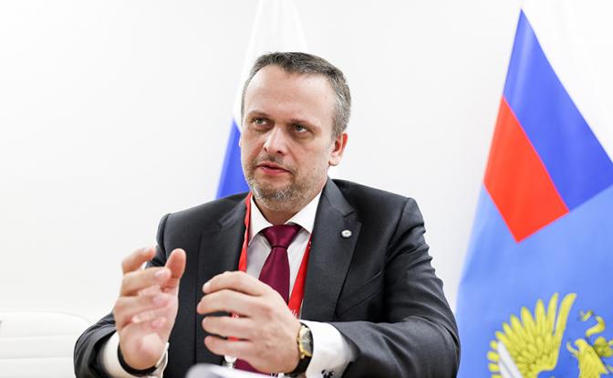 На фото: министр транспорта РФ Андрей Никитин