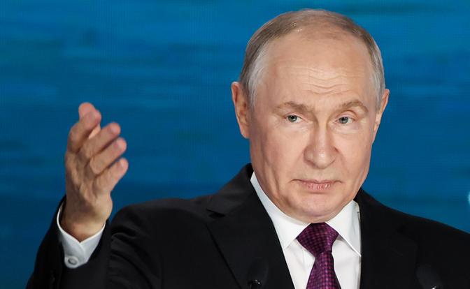 На фото: президент РФ Владимир Путин