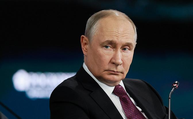 На фото: президент РФ Владимир Путин