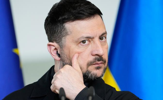 На фото: президент Украины Владимир Зеленский