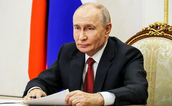 На фото: президент РФ Владимир Путин