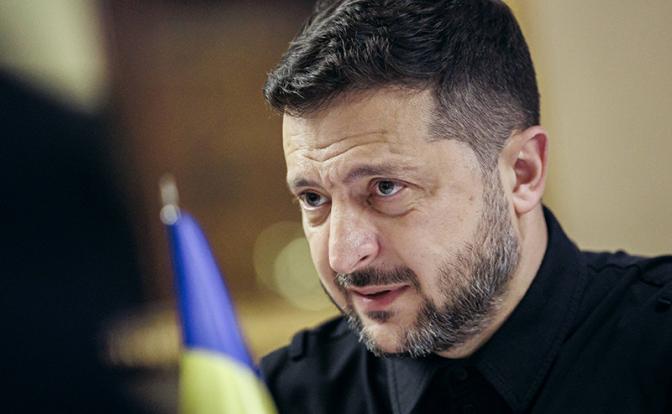 На фото: президент Украины Владимир Зеленский