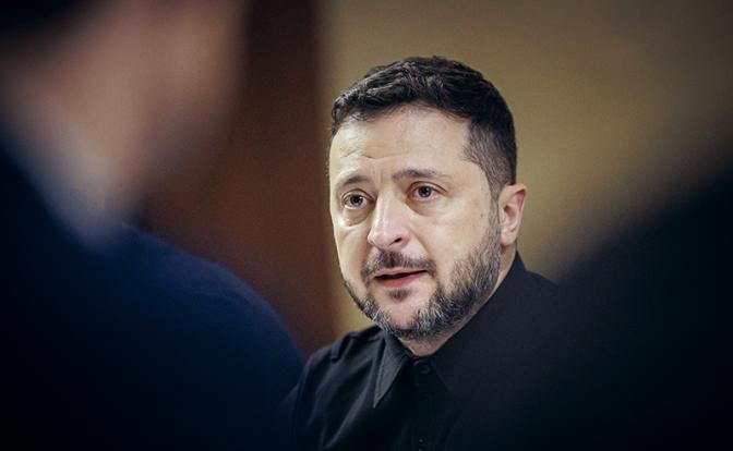 На фото: президент Украины Владимир Зеленский