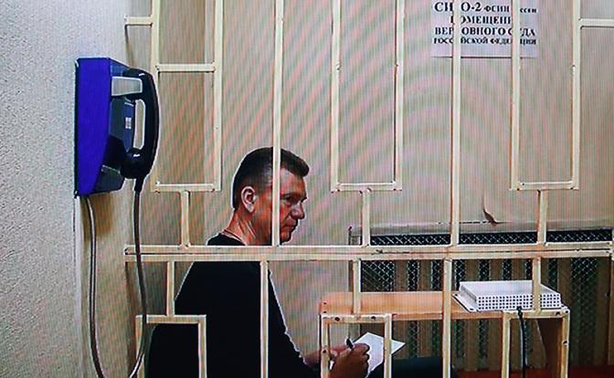 На фото: суд по делу главного кадровика Минобороны РФ Кузнецова