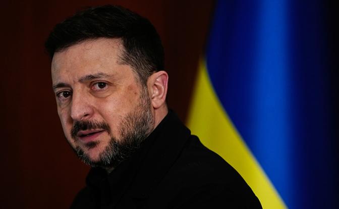 На фото: президент Украины Владимир Зеленский