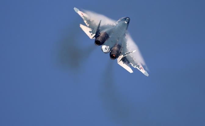 На фото: Су-57