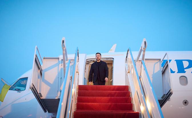 На фото: президент Украины Владимир Зеленский
