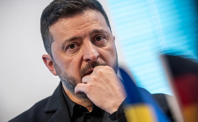 На фото: президент Украины Владимир Зеленский