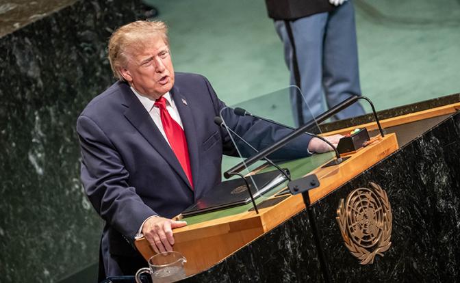 На фото: президент США Дональд Трамп