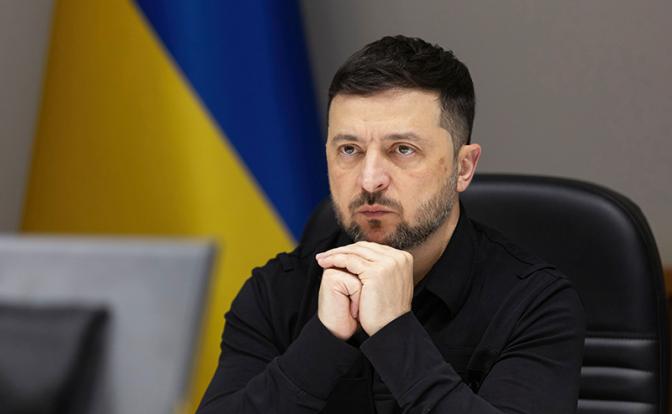 На фото: президент Украины Владимир Зеленский
