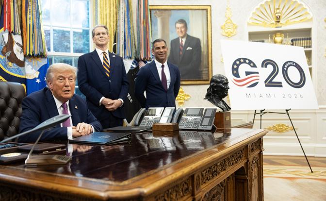 На фото: президент США Дональд Трамп