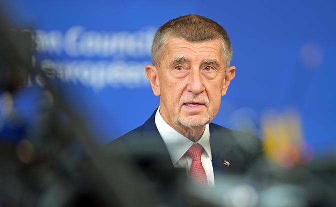 На фото: премьер-министр Чехии Андрей Бабиш.