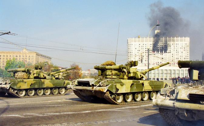 В событиях «чёрного октября» активно участвовали западные спецслужбы