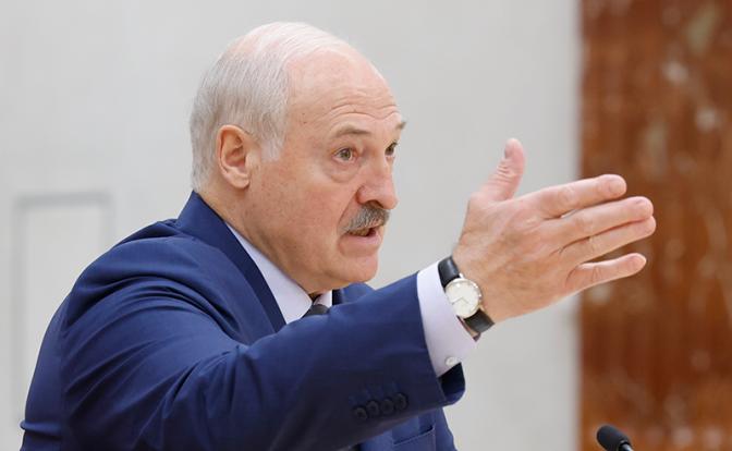 На фото:  президент Белоруссии Александр Лукашенко