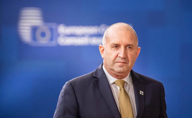 На фото: премьер-министр Болгарии Румен Радев