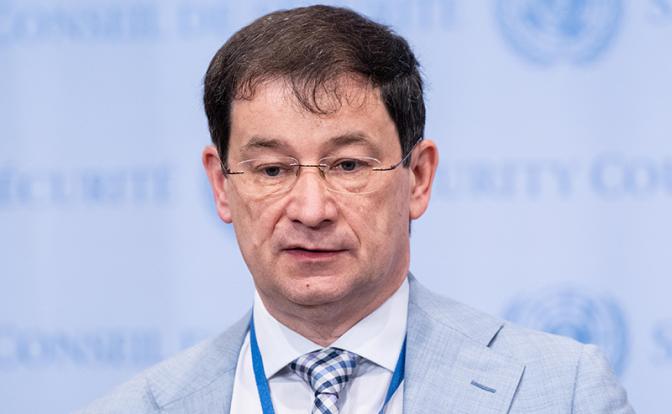 На фото: постпред РФ при ОБСЕ Дмитрий Полянский.
