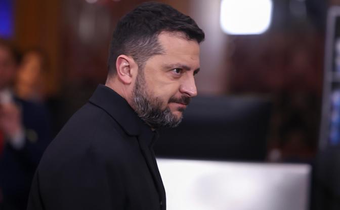 На фото: президент Украины Владимир Зеленский
