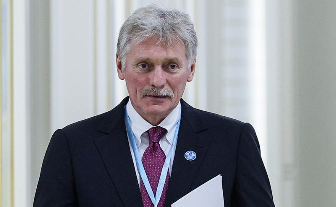 На фото: пресс-секретарь президента РФ Дмитрий Песков