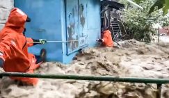 Захлебнувшаяся Ялта очищается от грязи, люди не пострадали, крокодилов удалось спасти