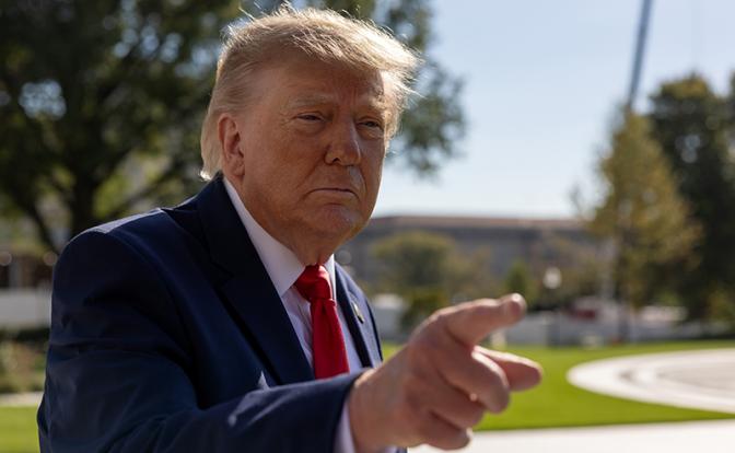 На фото: президент США Дональд Трамп