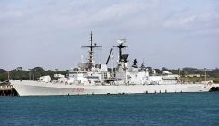 В Одессу пришел эсминец ВМС Италии