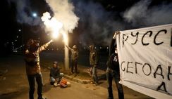 В Киеве неизвестные напали на российское посольство