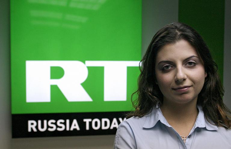 На фото: главный редактор новостного телеканала "Russia Today" Маргарита Симоньян, 2005