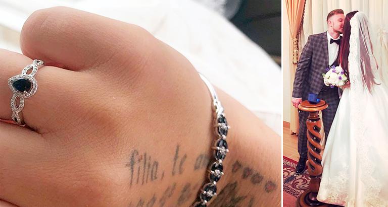 На фото: Бьянка и Роман Безруков