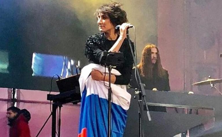 На фото: концерт Земфиры в Минске