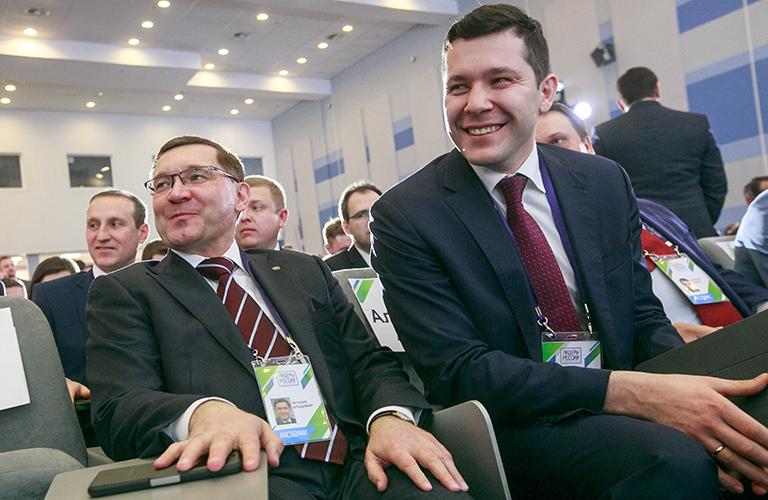 На фото: губернатор Тюменской области Владимир Якушев на первом дне Всероссийского конкурса управленцев "Лидеры России"